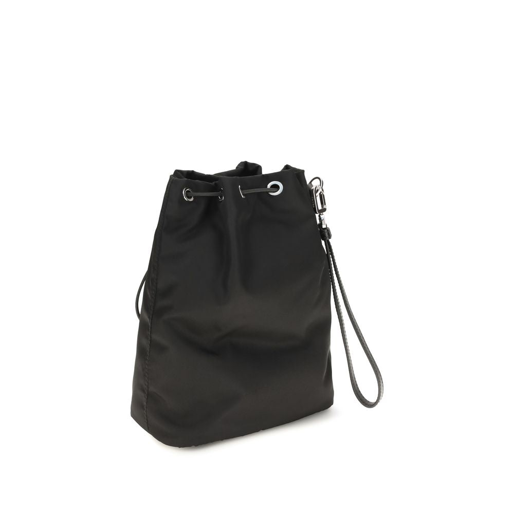 Prada Black Re-Nylon Bucket Bag