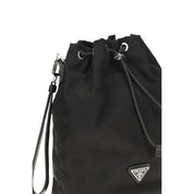 Prada Black Re-Nylon Bucket Bag