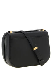 Ferragamo Black Calfskin Crossbody Bag