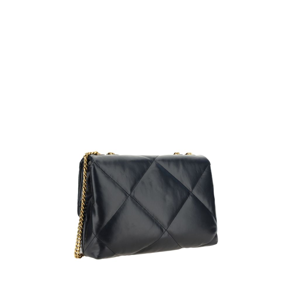 Tory Burch Black Lambskin Shoulder Bag