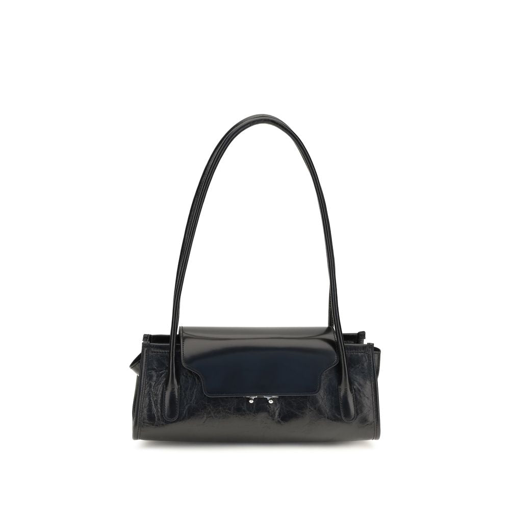 Marni Black Calf Leather Shoulder Bag