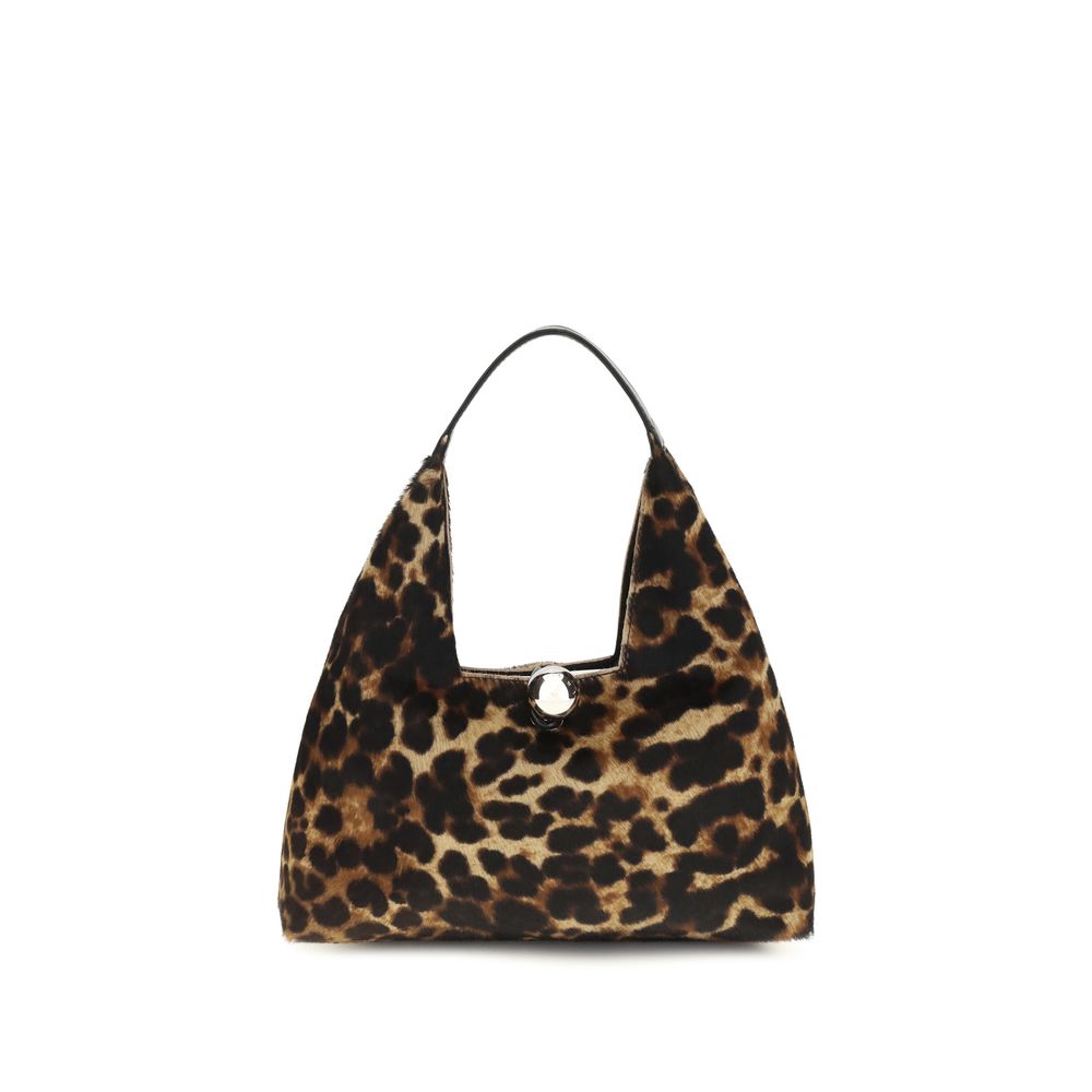 Marni Brown Calf Leather Shoulder Bag
