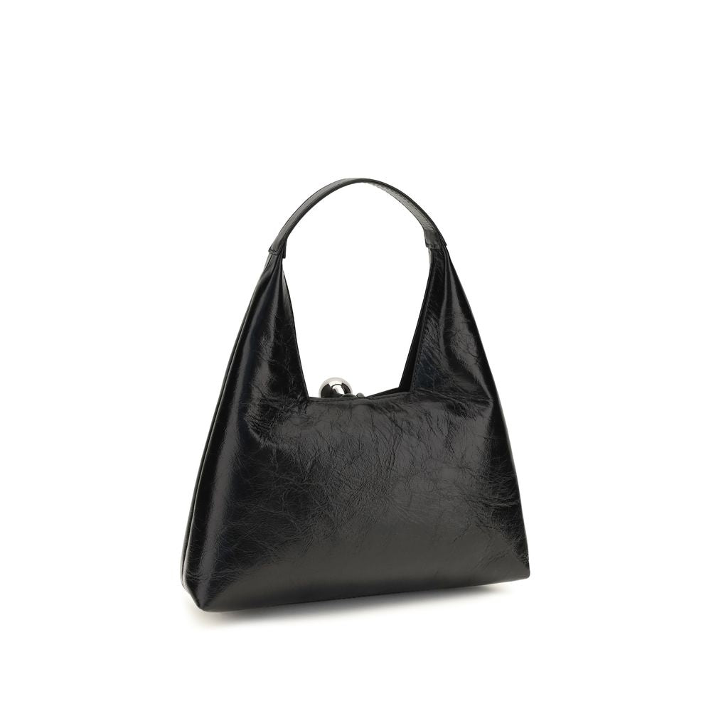 Marni Black Calf Leather Shoulder Bag