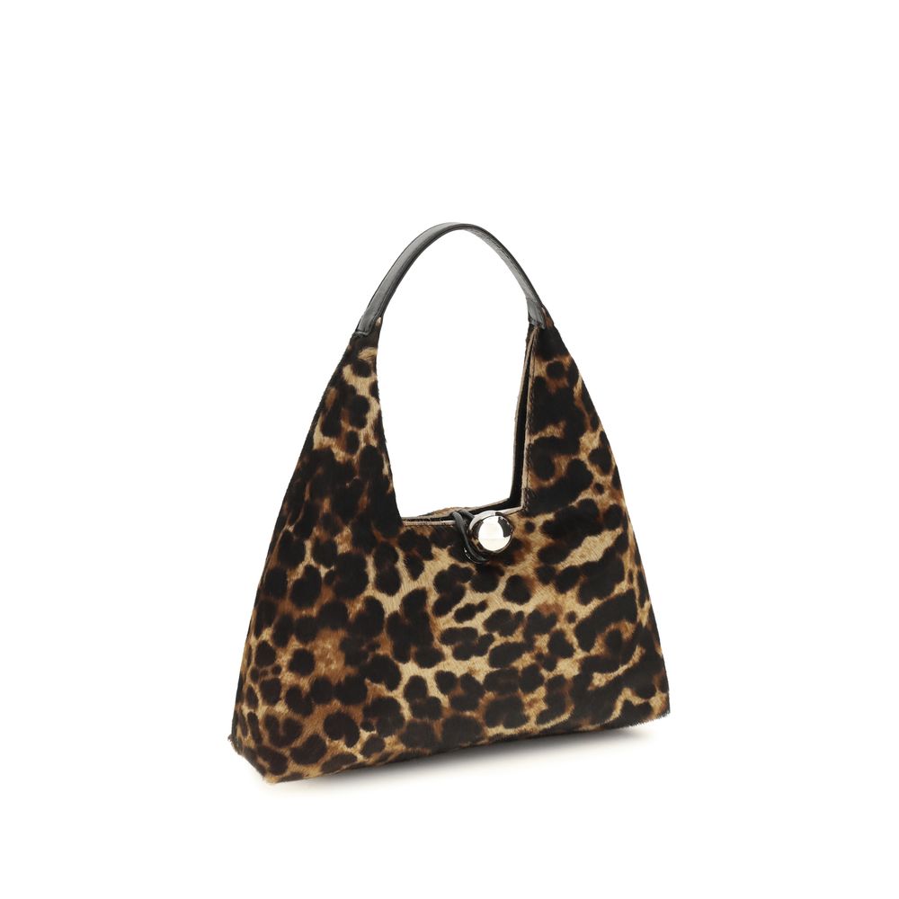 Marni Brown Calf Leather Shoulder Bag