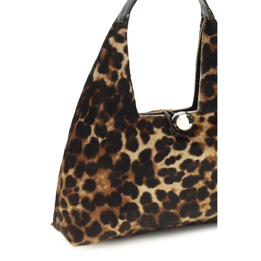 Marni Brown Calf Leather Shoulder Bag