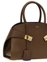 Ferragamo Brown Calfskin Handbag