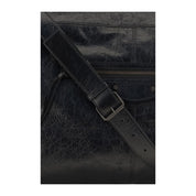 Balenciaga Black Lambskin Shoulder Bag