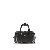 Miu Miu Black Calf Leather Shoulder Bag