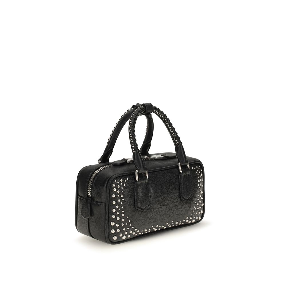 Miu Miu Black Calf Leather Shoulder Bag