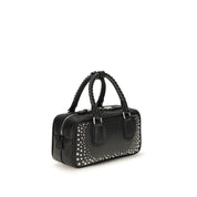 Miu Miu Black Calf Leather Shoulder Bag