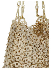 Paco Rabanne Gold Brass Shoulder Bag