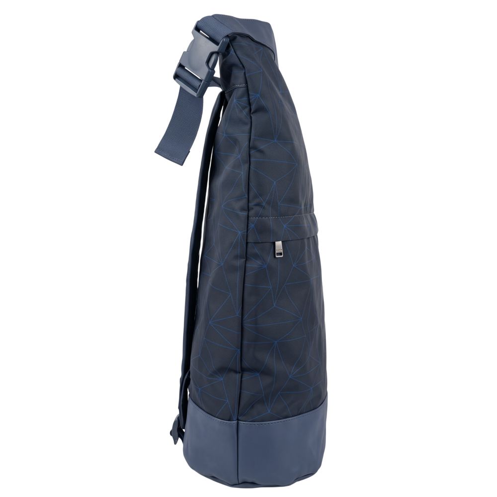 Verri Blue Polyurethane Backpack
