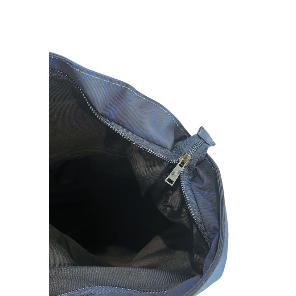 Verri Blue Polyurethane Backpack