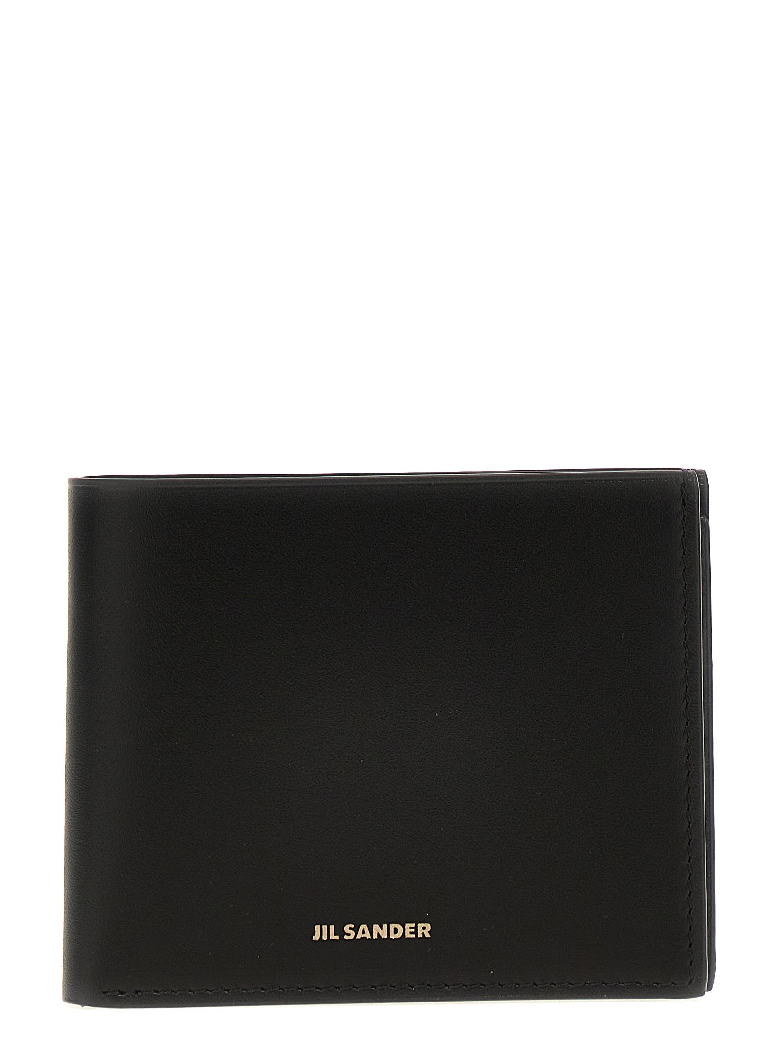 Jil Sander Black Calfskin Wallets