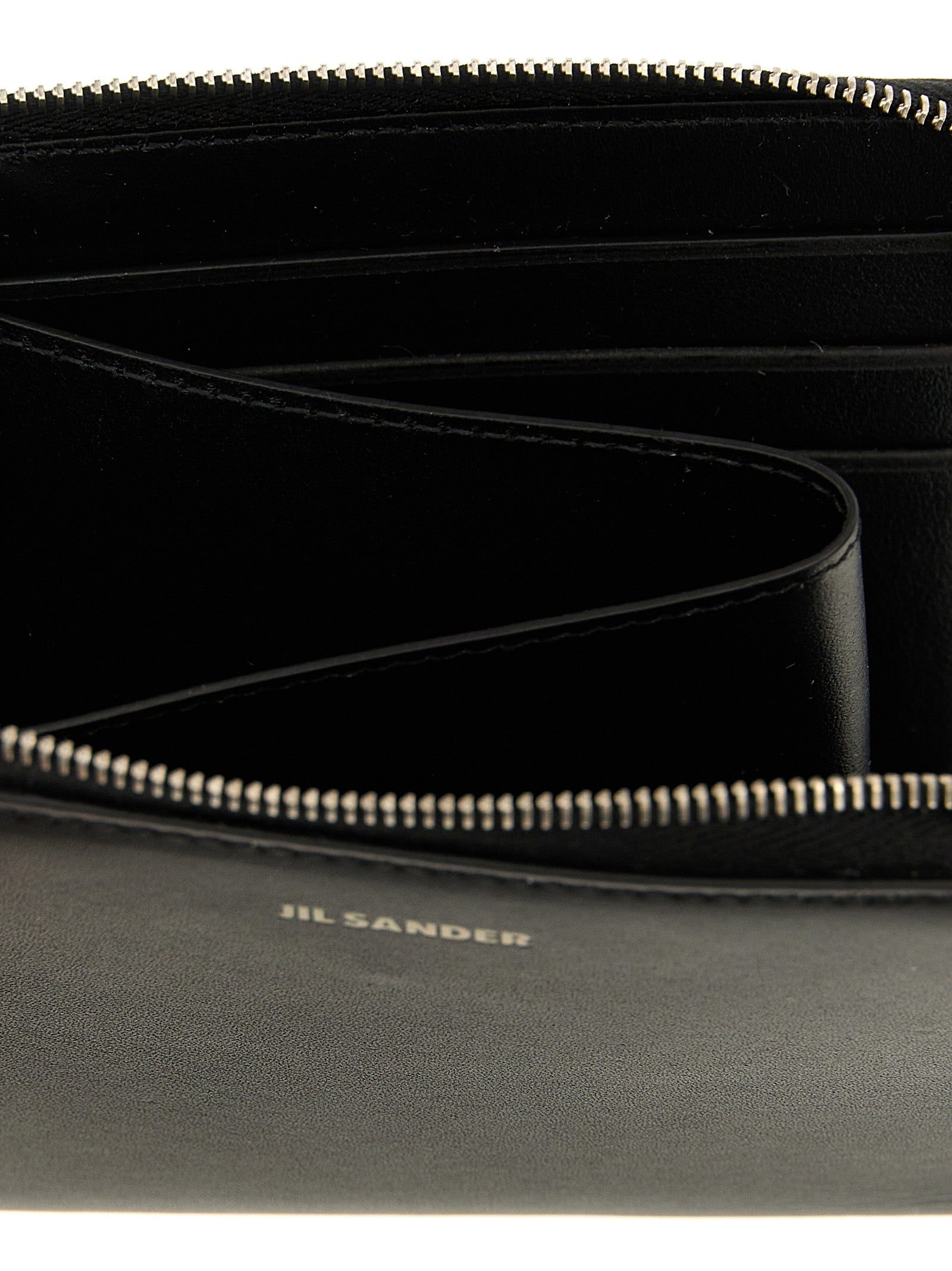 Jil Sander Black Calfskin Wallet