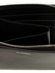 Jil Sander Black Calfskin Wallet