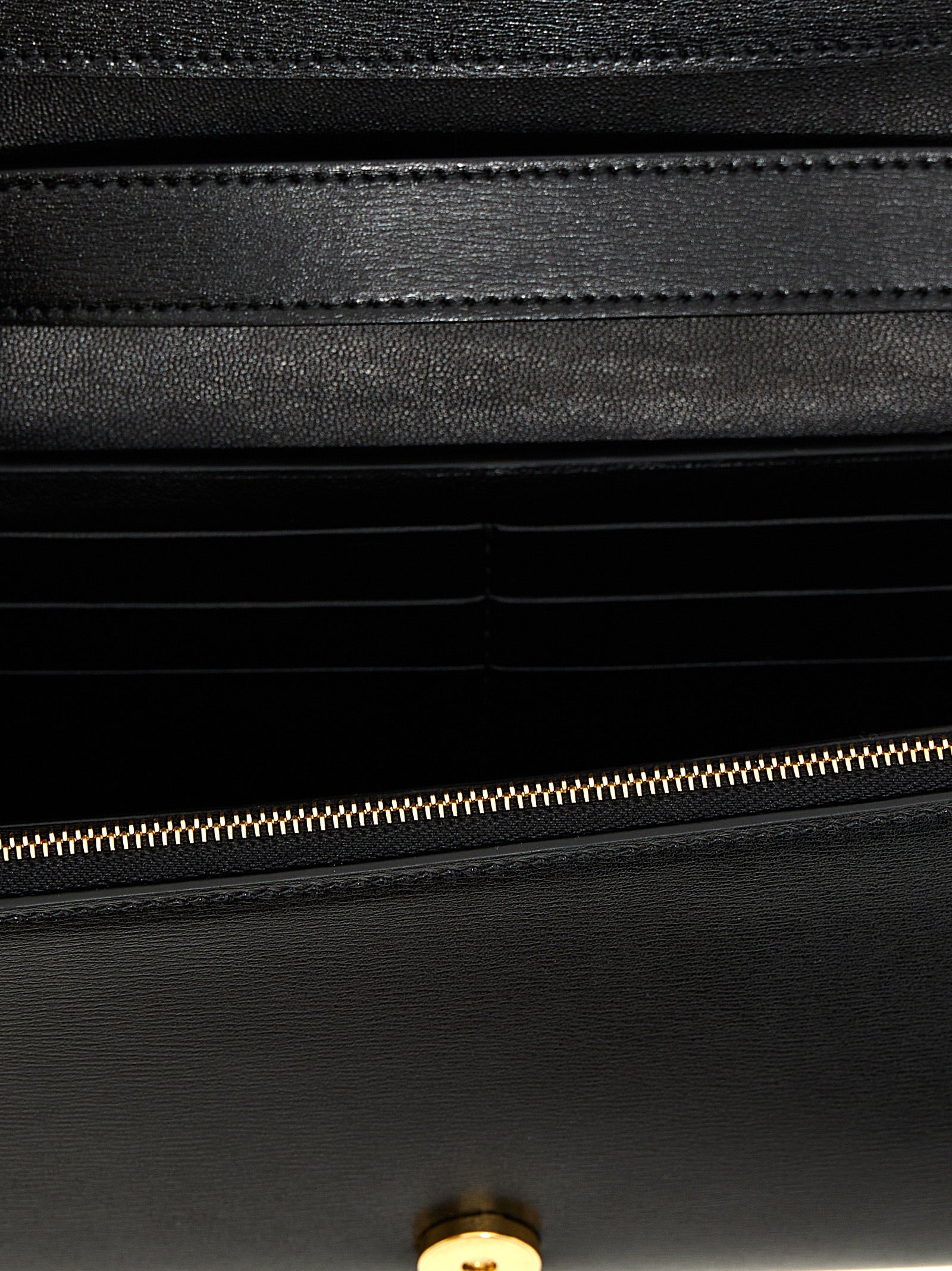 Jil Sander Black Leather Crossbody Bag