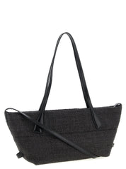 Balmain Black Polyamide Tote Bag