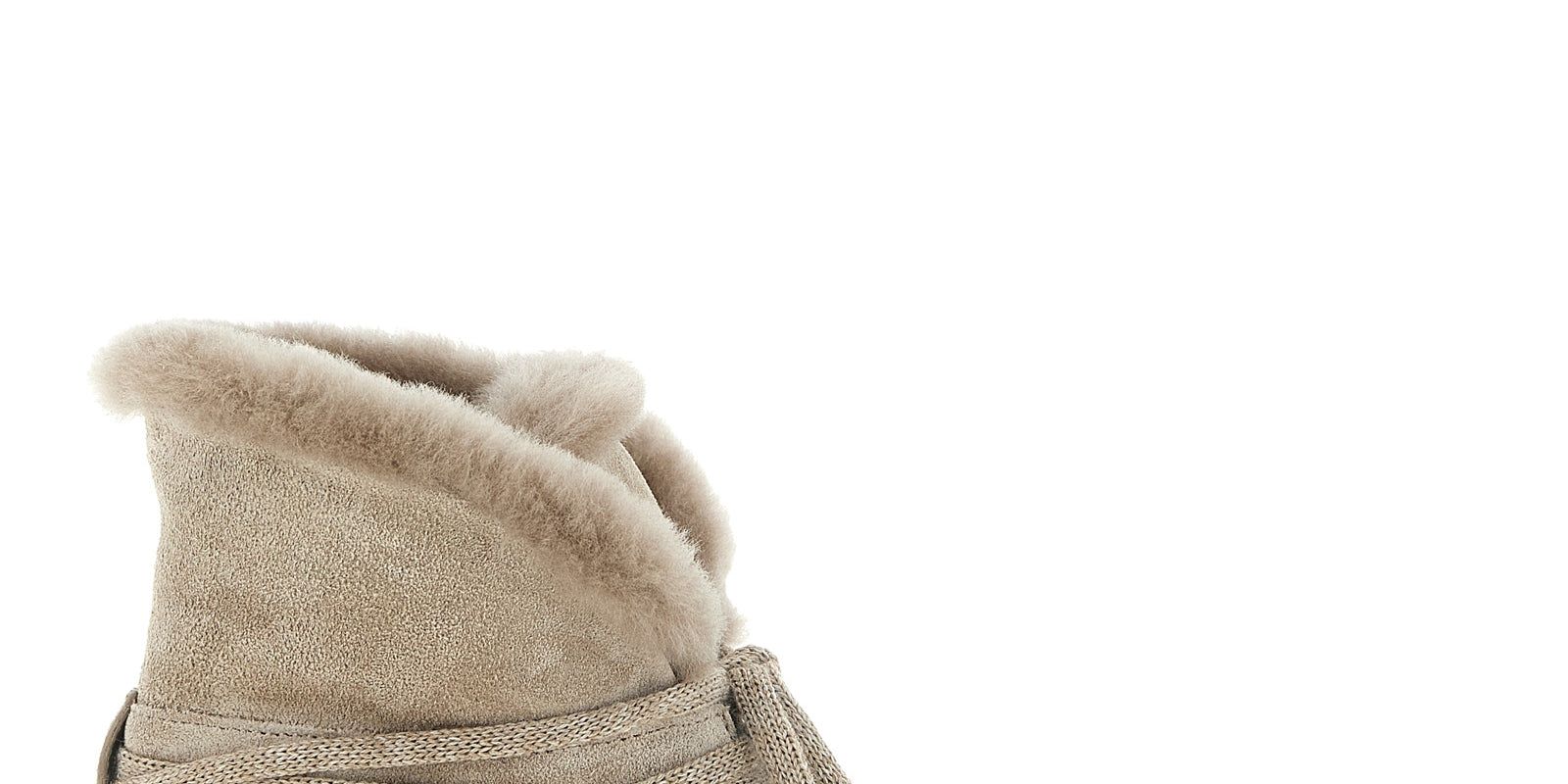 Santoni Beige Suede Ankle Boots