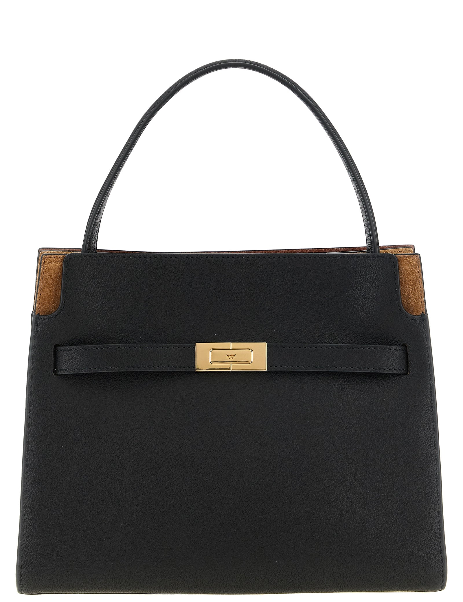 Tory Burch Black Lambskin Crossbody Bag