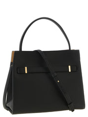 Tory Burch Black Lambskin Crossbody Bag
