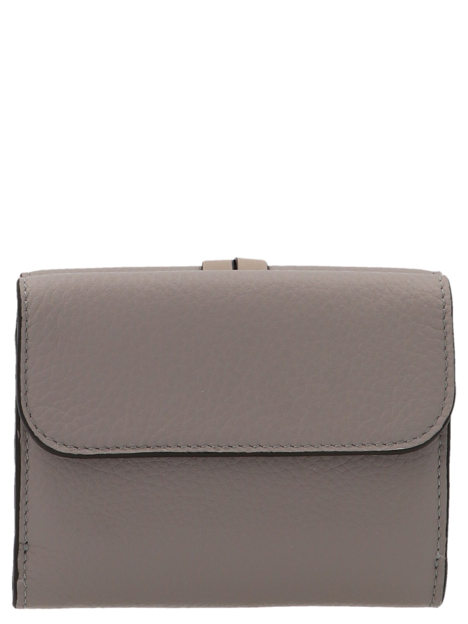 Chloé Gray Calfskin Wallets