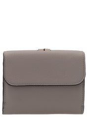 Chloé Gray Calfskin Wallets