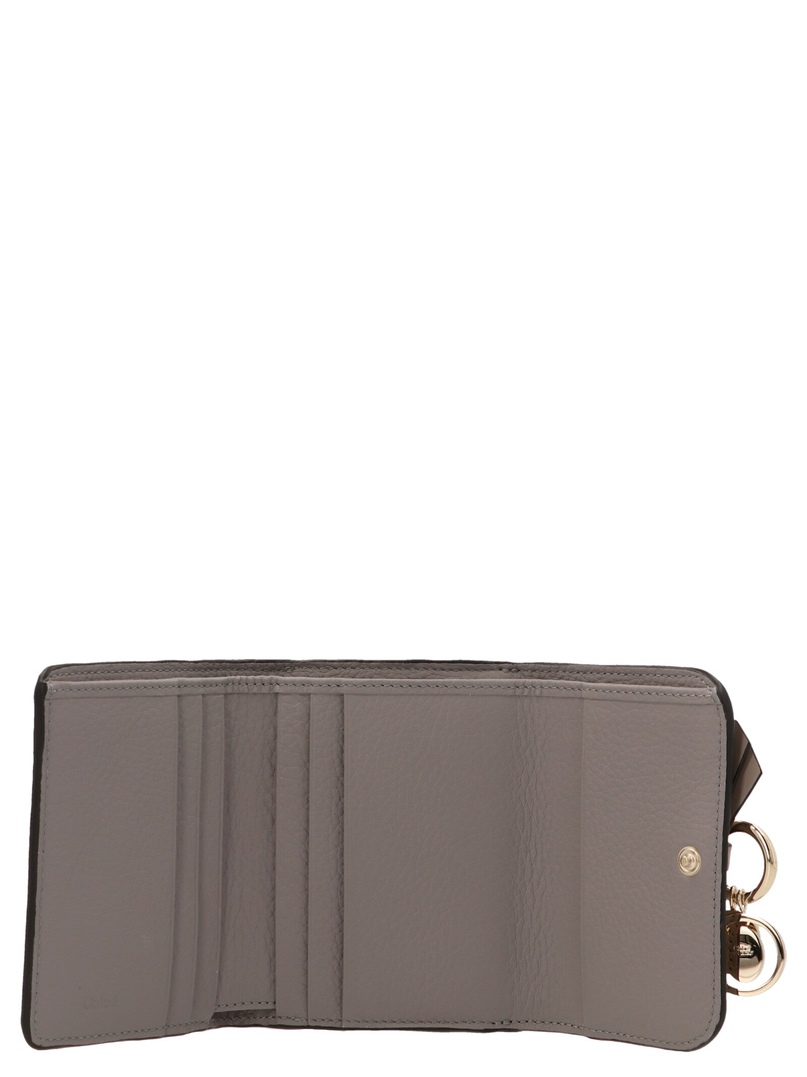 Chloé Gray Calfskin Wallets