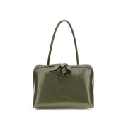 The Attico Bicolor Calf Leather Shoulder Bag