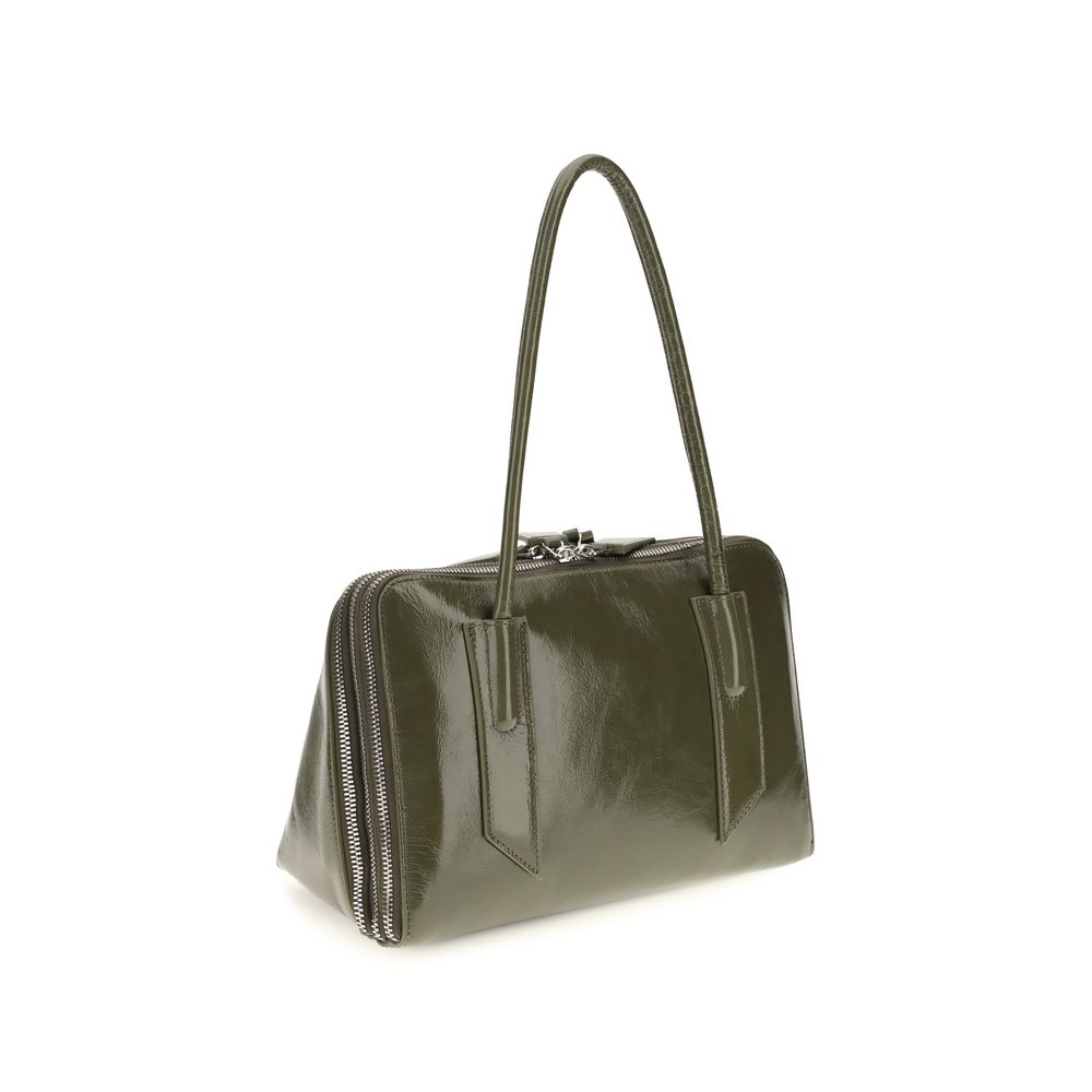 The Attico Bicolor Calf Leather Shoulder Bag
