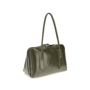 The Attico Bicolor Calf Leather Shoulder Bag