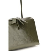 The Attico Bicolor Calf Leather Shoulder Bag