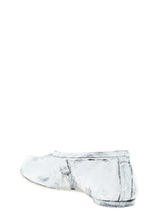 Maison Margiela White Nappa Leather Ballet Flats