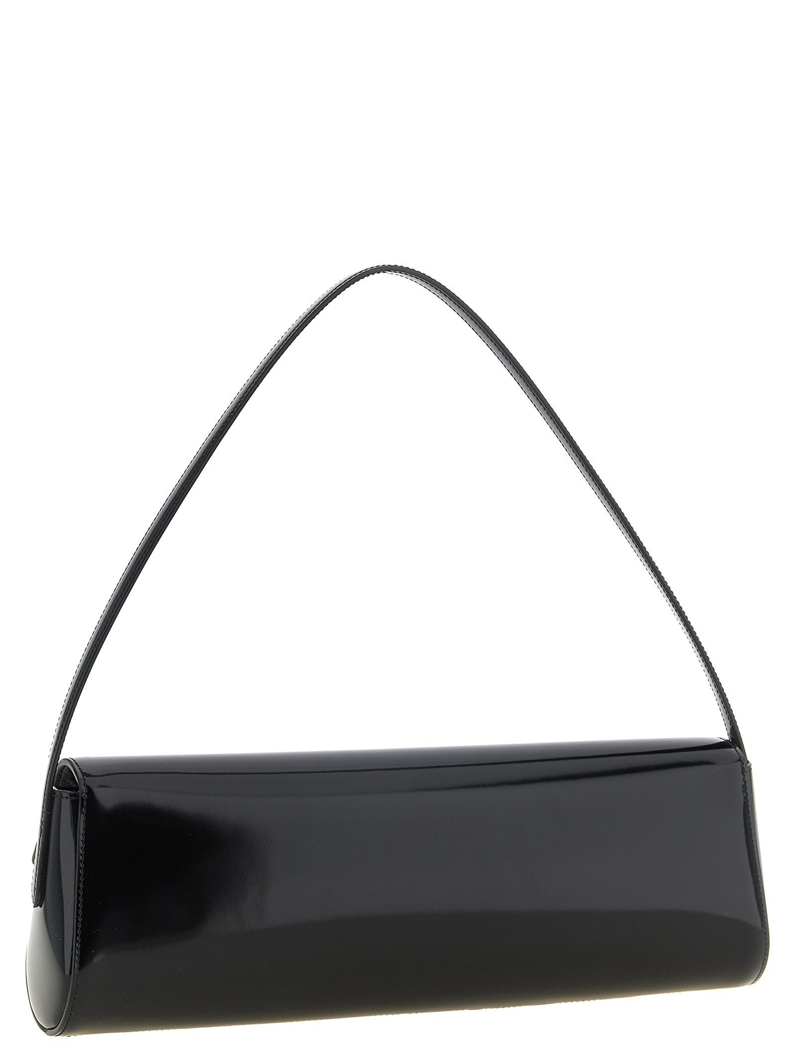 Jil Sander Black Calfskin Shoulder Bag