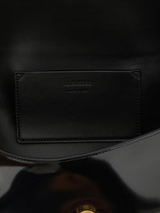 Jil Sander Black Calfskin Shoulder Bag