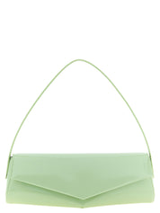Jil Sander Green Calfskin Shoulder Bag