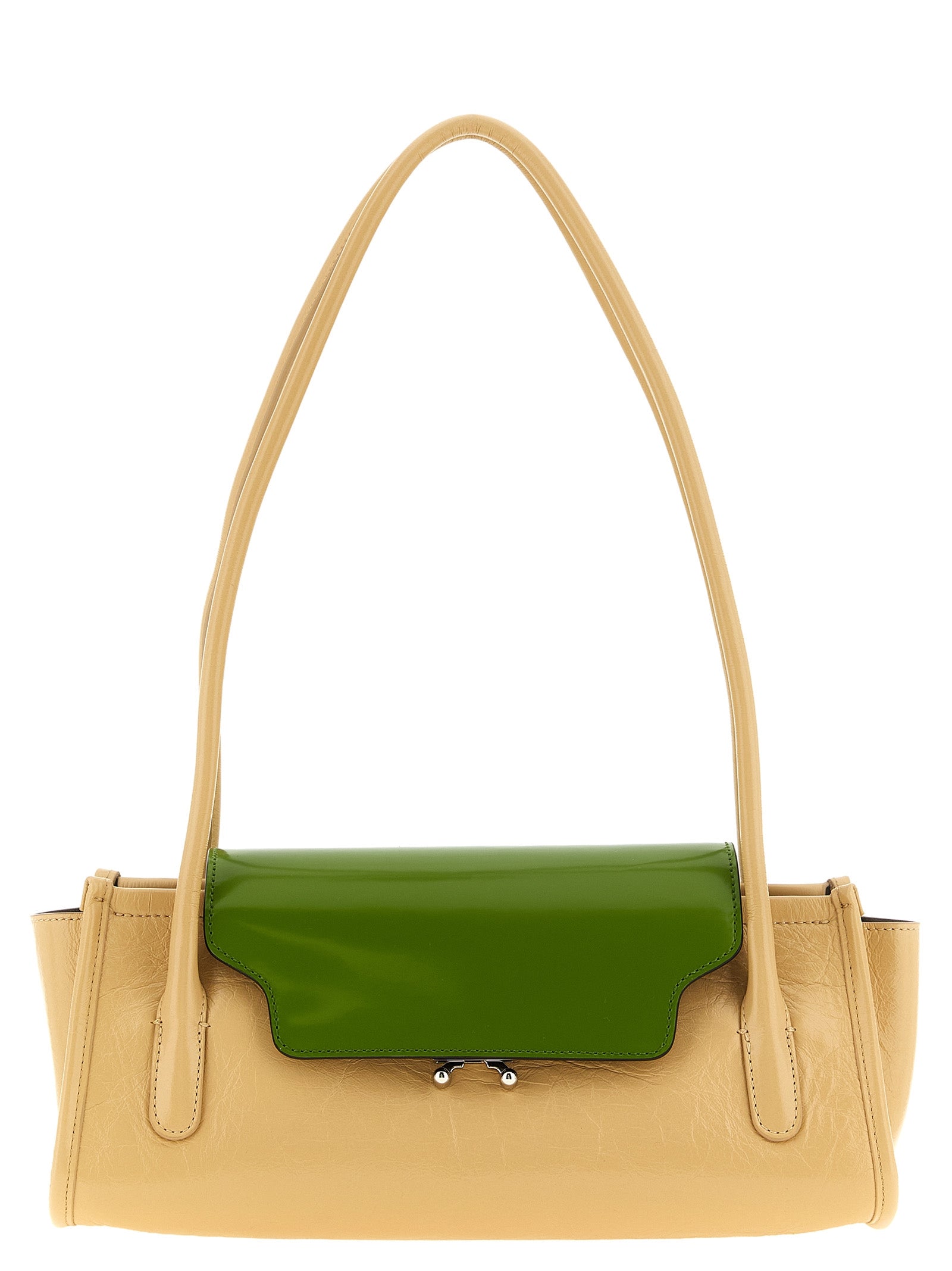 Marni Multicolor Calfskin Shoulder Bag