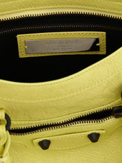 Balenciaga Yellow Lamb Leather Handbag