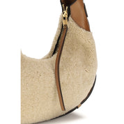 Moschino Beige Lambskin Shoulder Bags
