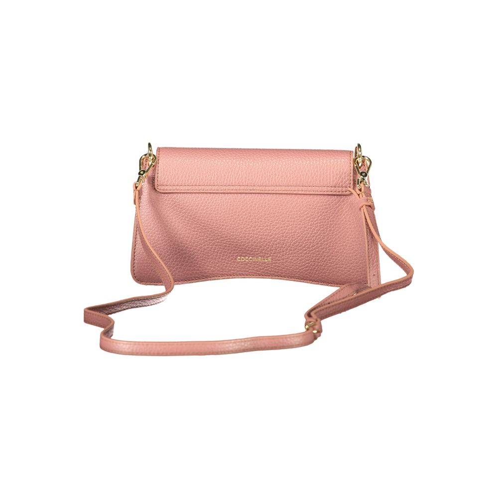 Coccinelle Pink Leather Handbags