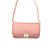 Coccinelle Pink Leather Mini Bag