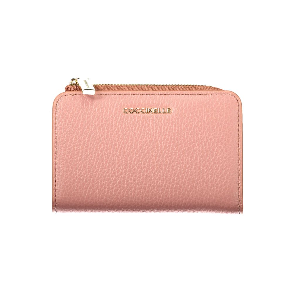Coccinelle Pink Leather Wallets