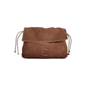 Coccinelle Brown Leather Suede Handbag