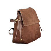 Coccinelle Brown Leather Suede Handbag