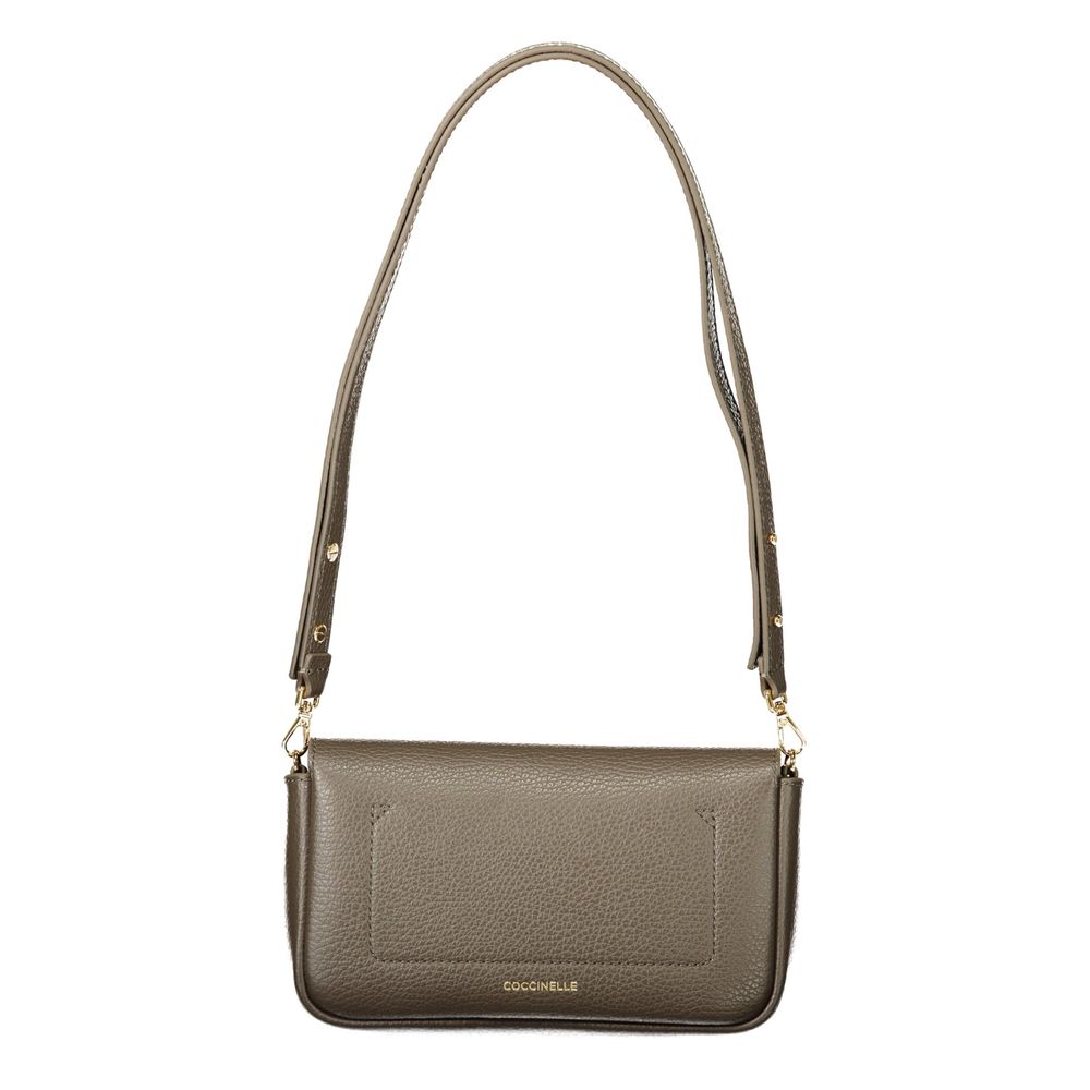 Coccinelle Brown Leather Mini Bag