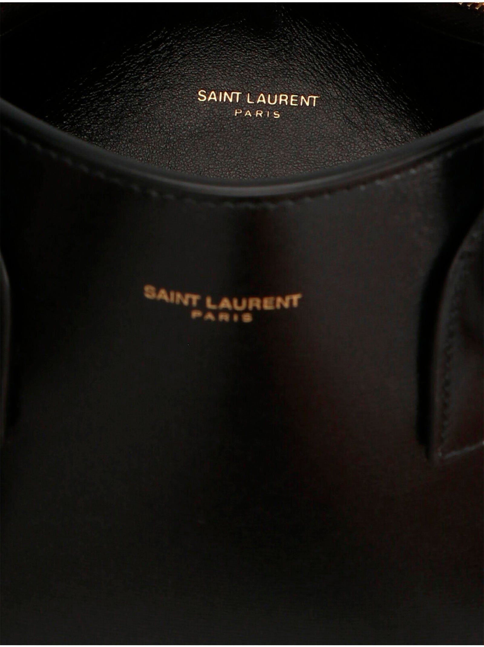 Saint Laurent Black Calfskin Leather Handbag