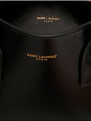 Saint Laurent Black Calfskin Leather Handbag