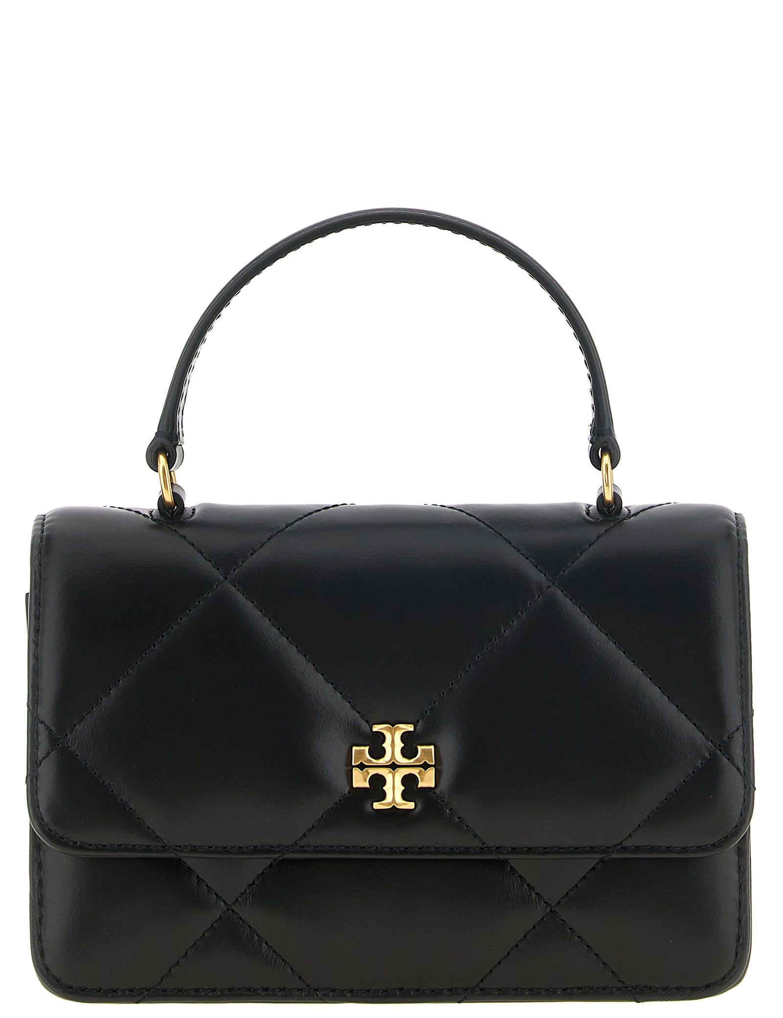 Tory Burch Black Cow Leather Handbags