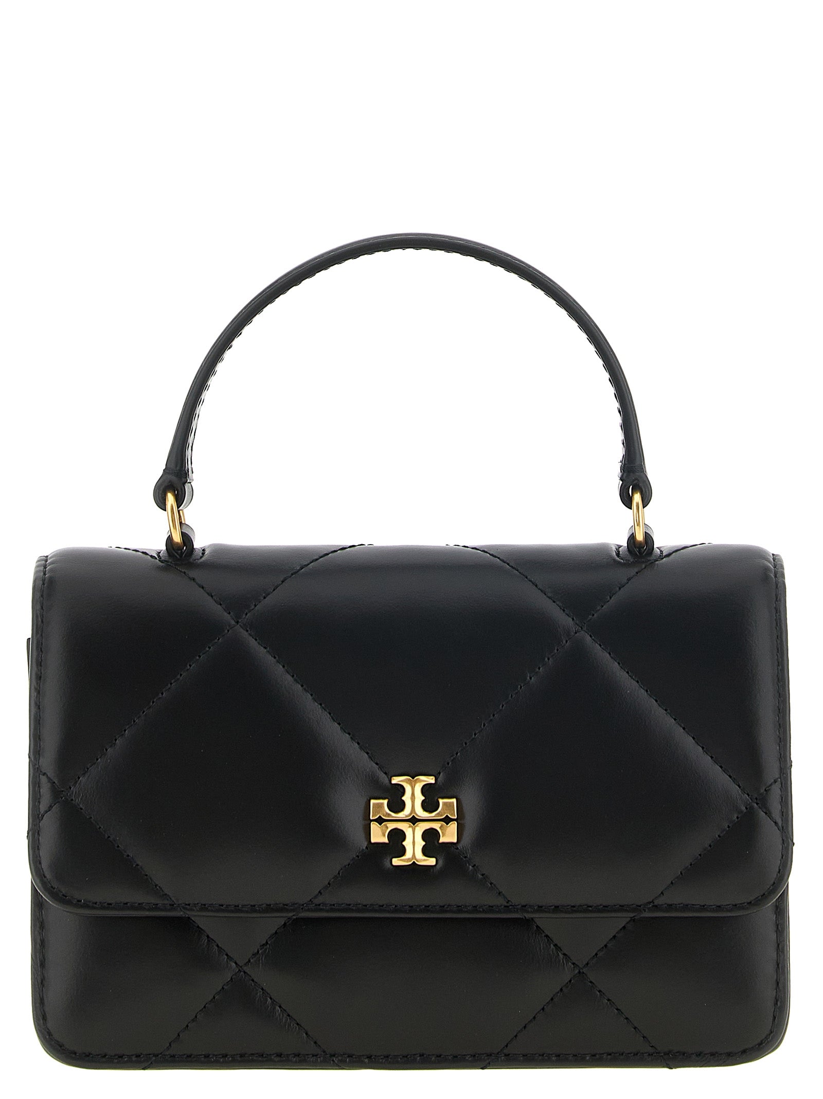 Tory Burch Black Cow Leather Handbags