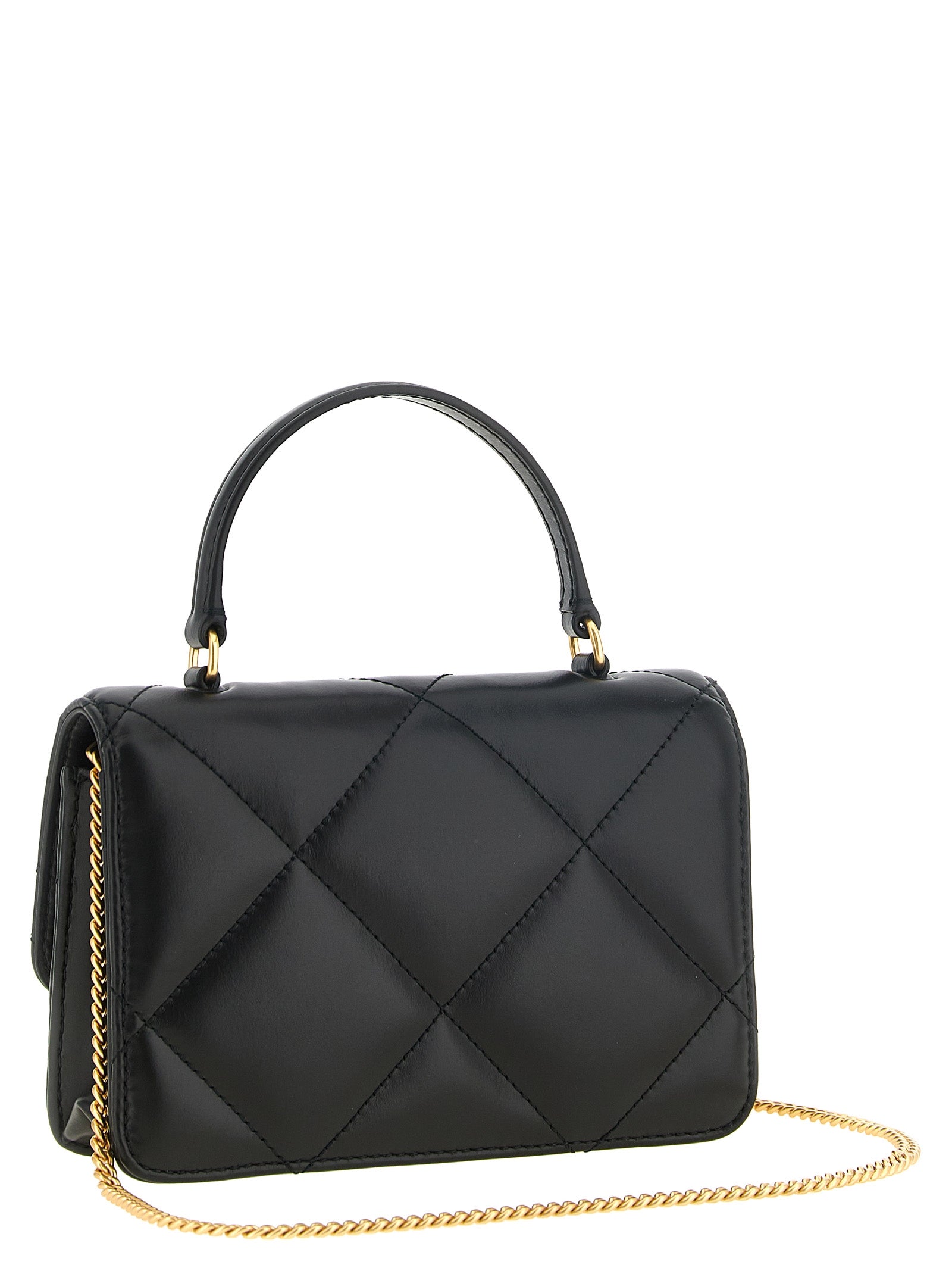Tory Burch Black Cow Leather Handbags